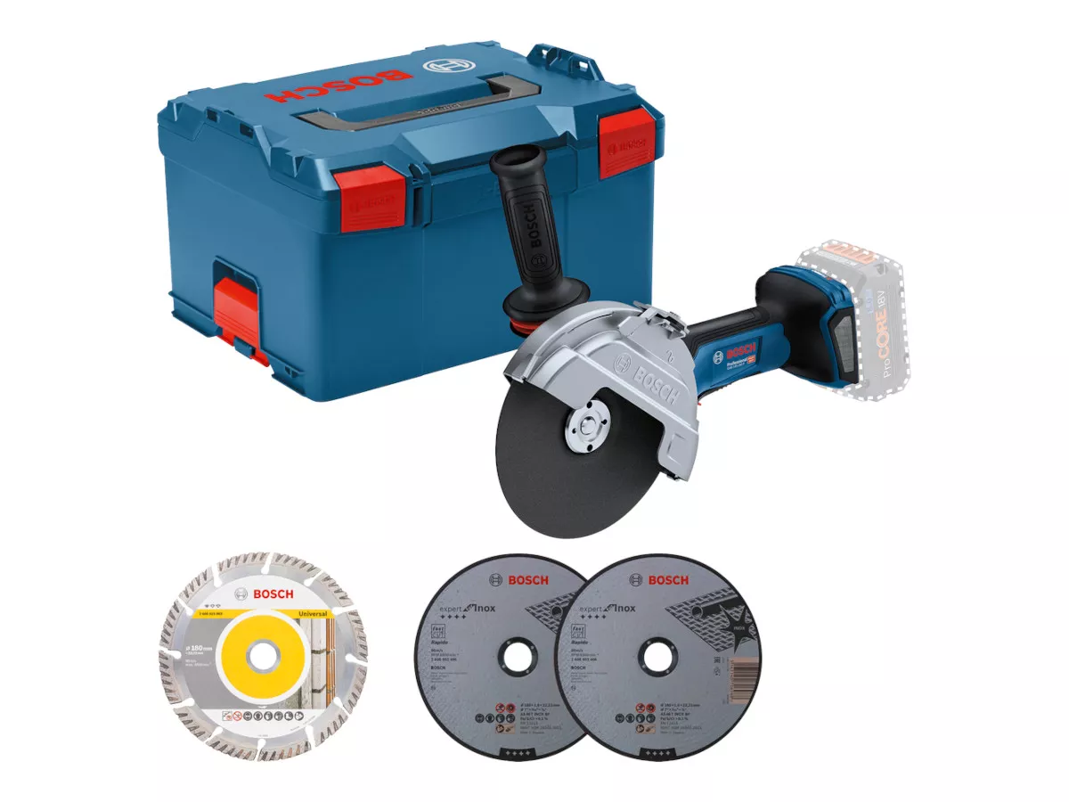Meuleuse angulaire sans fil GWS 18V-180 P Bosch SOLO